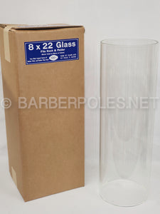 8" x 22" Replacement Outer Glass Cylinder