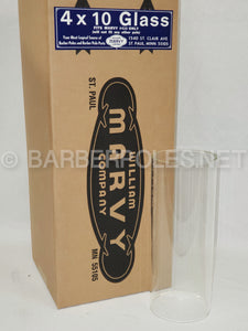 4" x 10" Replacement Outer Glass Cylinder