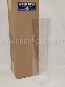 6" x 20" Replacement Outer Glass Cylinder