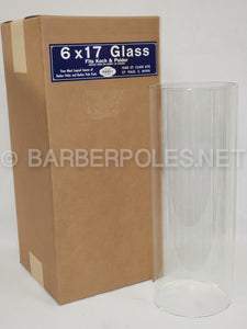 6" x 17" Replacement Outer Glass Cylinder