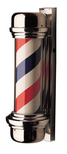 Barber Pole 85 cm - Com Globo - IMPERIUM TRADE